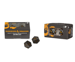 Ultra Pro UP Dice Heavy Metal D&D Realmspace D20 Set