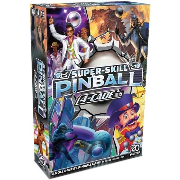 Wizkids/NECA LLC Super-Skill Pinball: 4-Cade