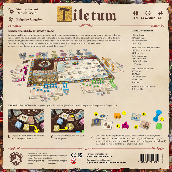 Board & Dice Tiletum