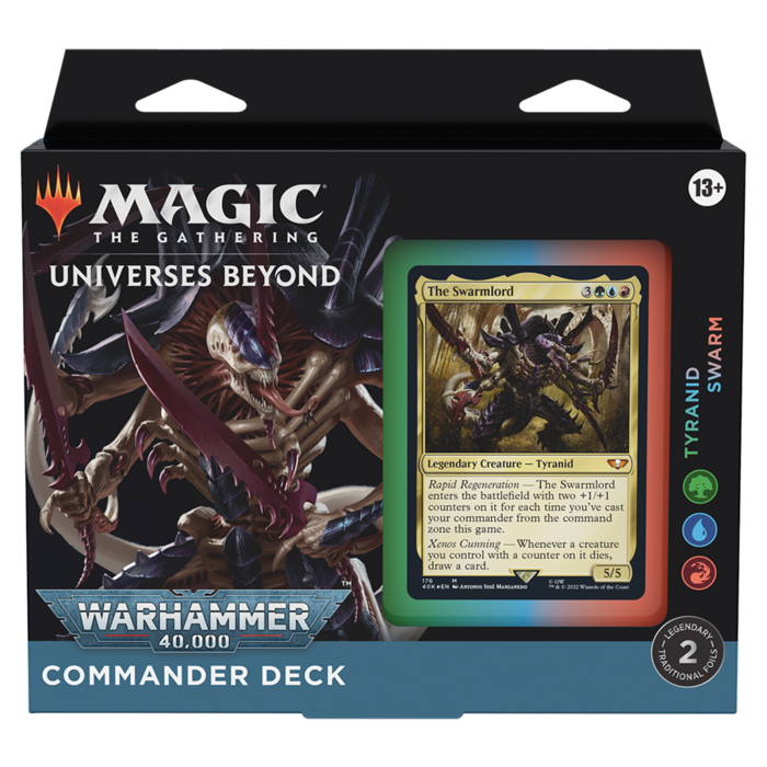 Wizards of the Coast Magic The Gathering TCG  Warhammer 40000 Commander Deck