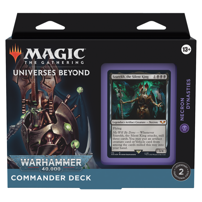Wizards of the Coast Magic The Gathering TCG  Warhammer 40000 Commander Deck
