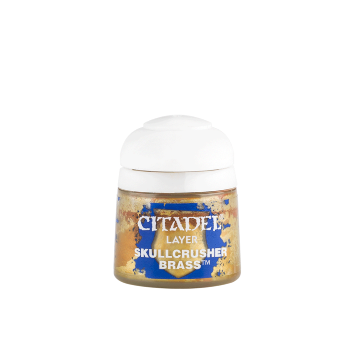 Games Workshop Citadel Layer Paint 12mL Skullcrusher Brass