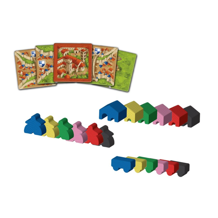 Z-Man Games Carcassonne Second Edition Expansion 5: Abbey & Mayor