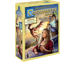 Z-Man Games Carcassonne Second Edition Expansion 3: The Princess and the Dragon
