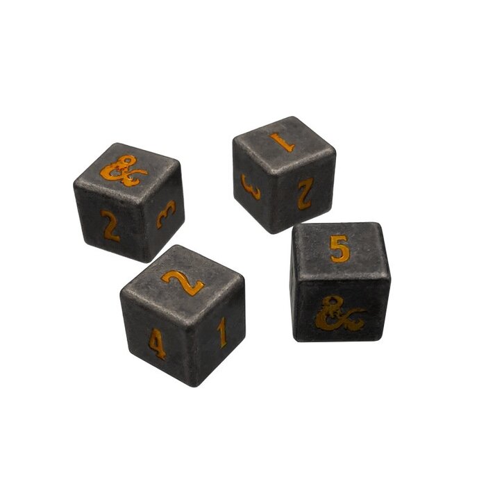 Wizards of the Coast UP Dice Heavy Metal D&D Realmspace D6 Set