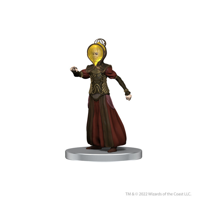 Wizkids/NECA LLC D&D Icons of the Realms: Adult Solar Dragon & Prince Xeleth Premium Painted Miniatures