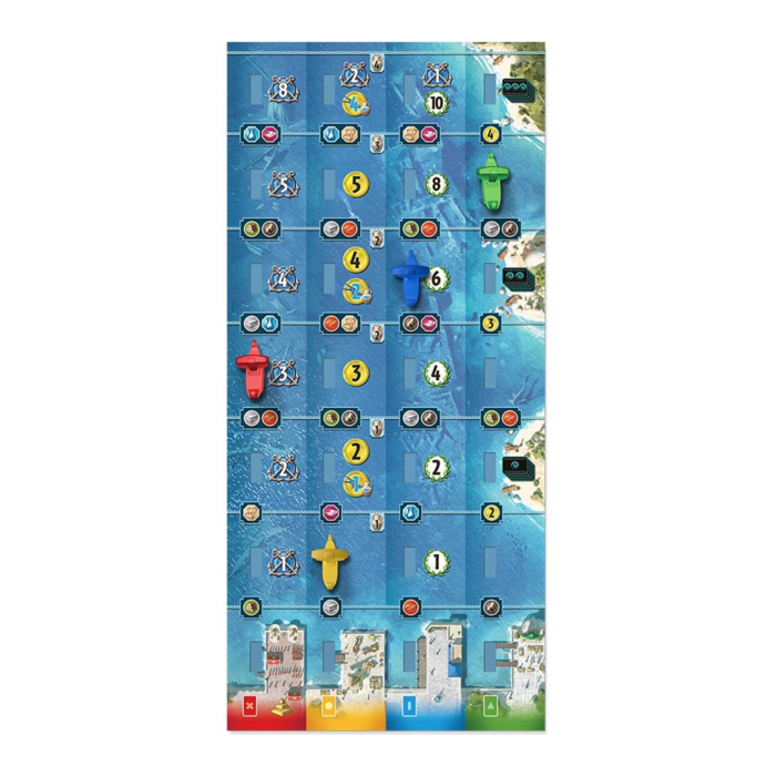 Repos Production 7 (Seven) Wonders Second Edition: Armada Expansion