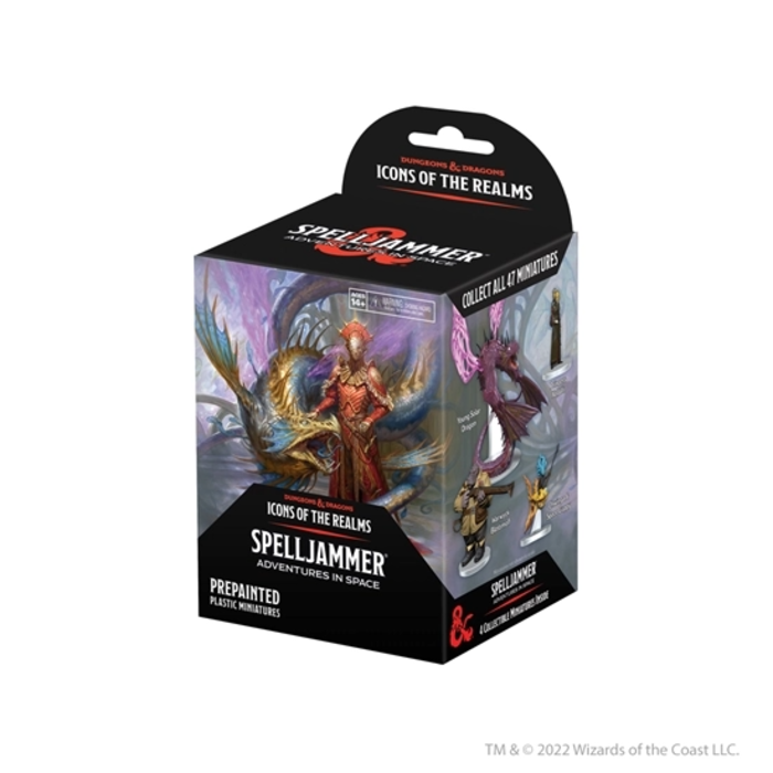 Wizkids/NECA LLC D&D  Icons of the Realms: Miniature Booster - Spelljammer Adventures in Space