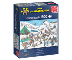 Jumbo Puzzles 500 pcs - Jan van Haasteren: Reindeer Races