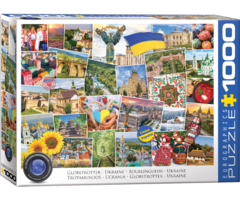 Eurographics 1000 pcs - Globetrotter: Ukraine