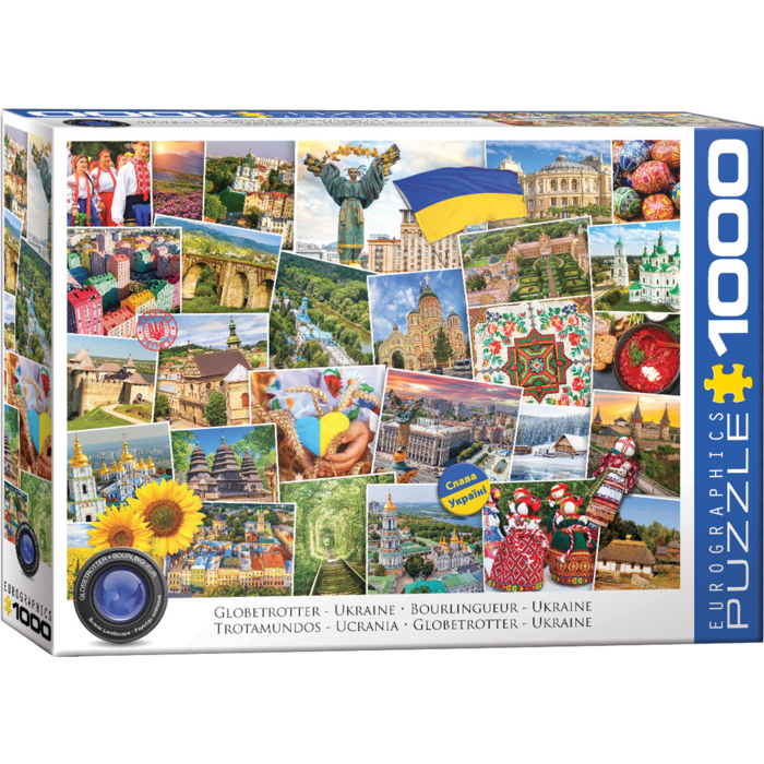 Eurographics 1000 pcs - Globetrotter: Ukraine
