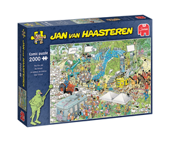 Jumbo Puzzles 2000 pcs - Jan van Haasteren: The Film Set
