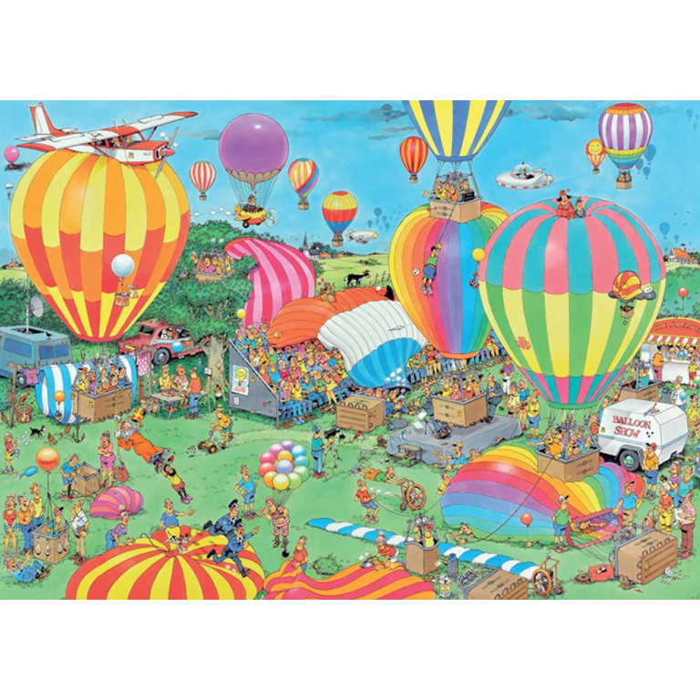 1000 pcs - Jan van Haasteren - The Balloon Festival 