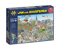 Jumbo Puzzles 1000 pcs - Jan van Haasteren: Island Retreat