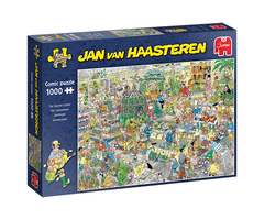 Jumbo Puzzles 1000 pcs - Jan van Haasteren: The Garden Center