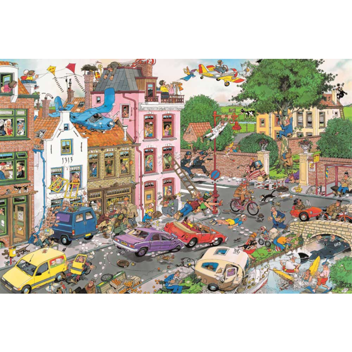 Jumbo Puzzles 1000 pcs - Jan van Haasteren: Friday the 13th