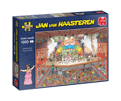 Jumbo Puzzles 1000 pcs - Jan van Haasteren: Eurosong Contest