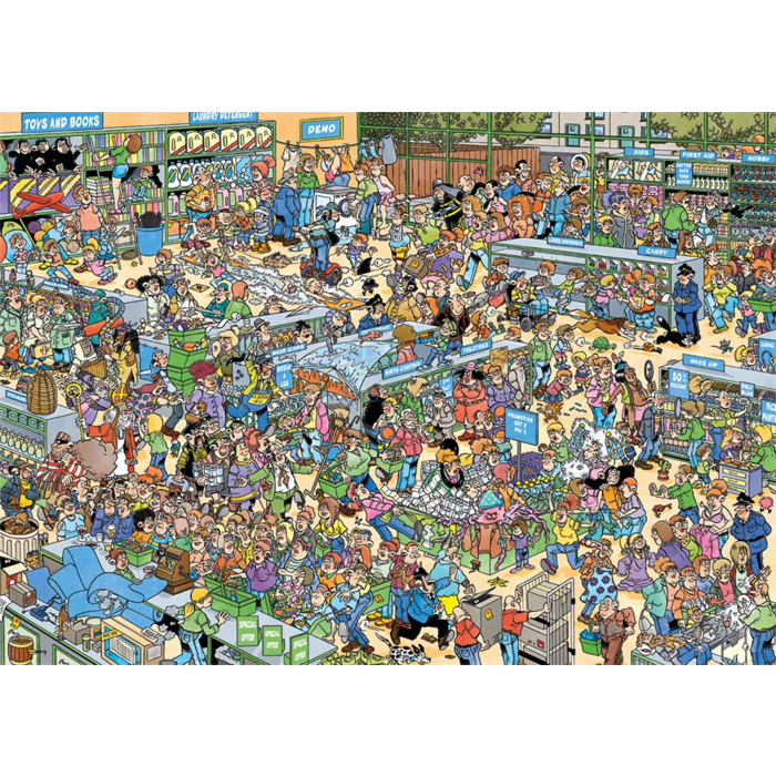 Jumbo Puzzles 1000 pcs - Jan van Haasteren: The Pharmacy