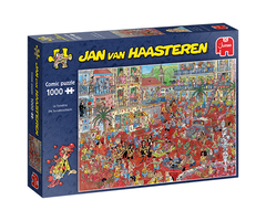 Jumbo Puzzles 1000 pcs - Jan van Haasteren: La Tomatina