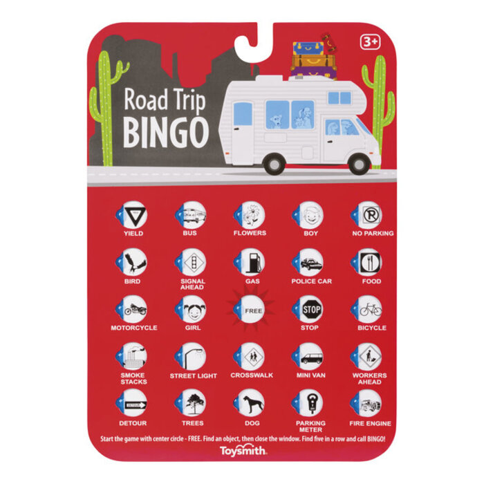 Toysmith Road Trip Bingo