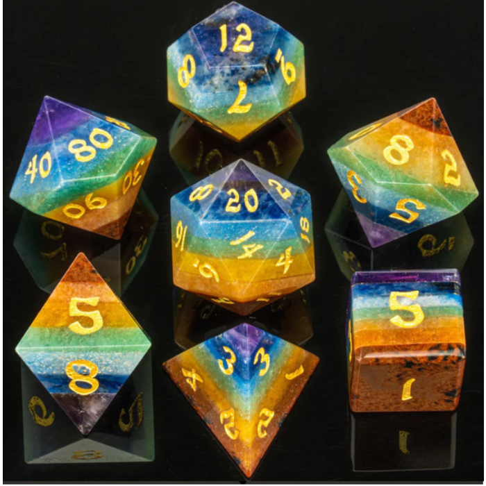 Hymgho Dice 7-Piece RPG Dice Set