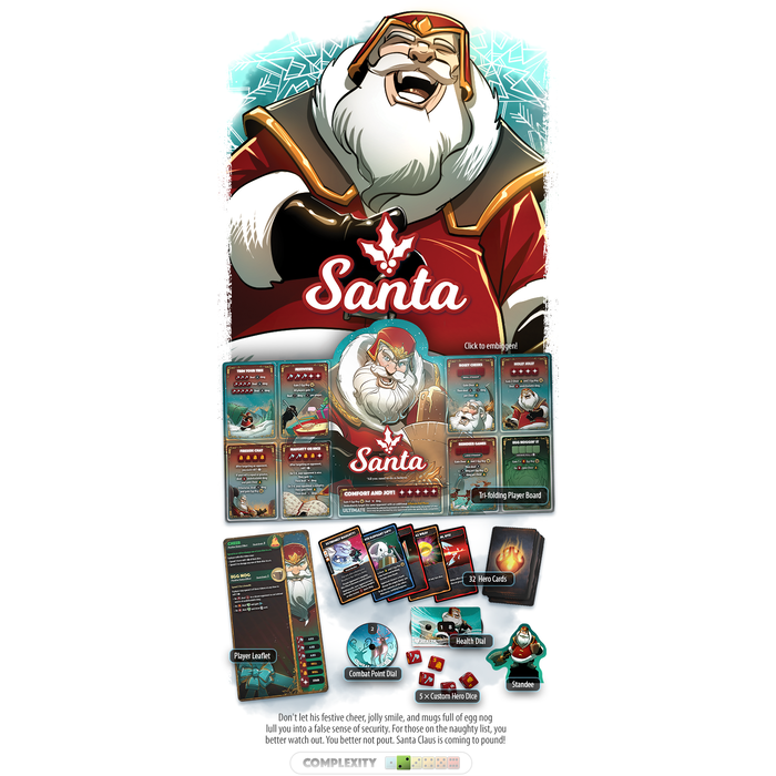 Roxley Games Dice Throne: Christmas Special - Santa vs. Krampus