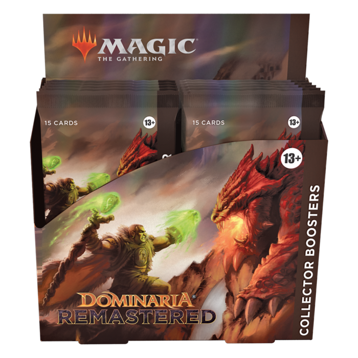 Wizards of the Coast Magic The Gathering TCG Dominaria Remastered Collector Booster Box