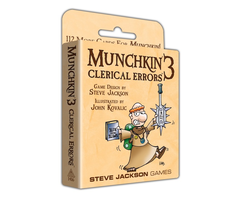 Steve Jackson Games Munchkin Original: Clerical Errors Expansion 3