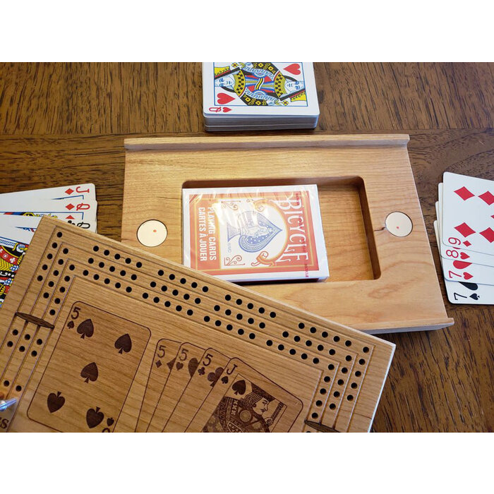 Unique Wood Products Travel Cribbage Board (Perfect 29)