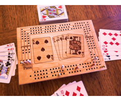 Unique Wood Products Travel Cribbage Board (Perfect 29)