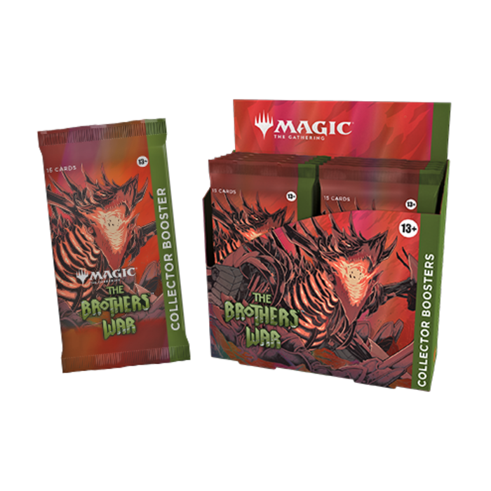 Wizards of the Coast Magic The Gathering TCG The Brothers War Collector Booster Pack