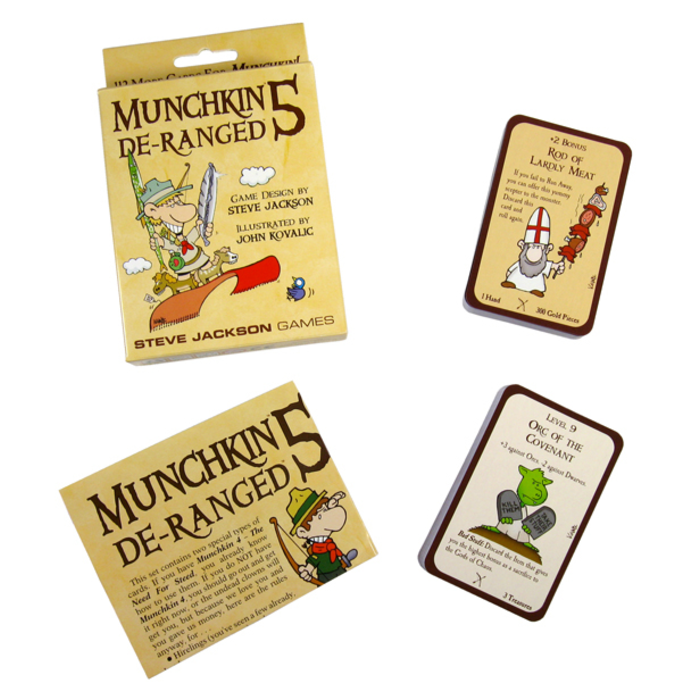 Steve Jackson Games Munchkin Original: De-Ranged Expansion 5