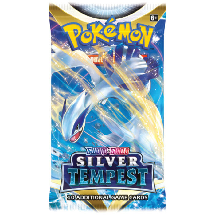 The Pokemon Company International Pokemon TCG - Sword & Shield: Silver Tempest Booster Pack *LIMIT 6 PER HOUSEHOLD*