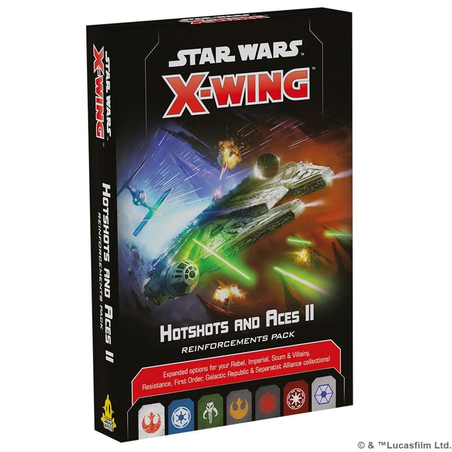 Star Wars XWing 2.0 Hotshots & Aces 2 Reinforcements Pack Boardgames.ca