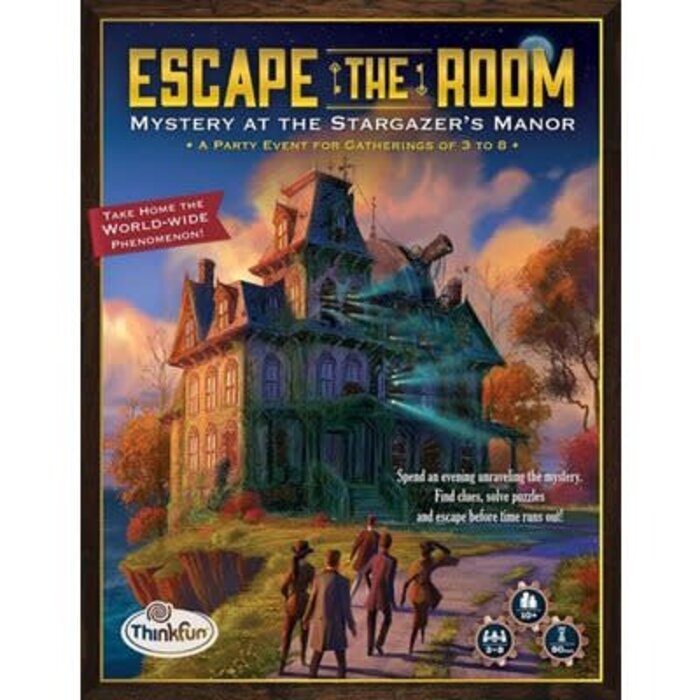 Thinkfun Games Escape The Room: Mystery at the Stargazer's Manor