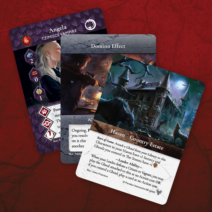 Renegade Game Studios Vampire the Masquarade - Rivals: The Dragon and the Rogue Expansion
