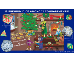 Sirius Dice Twelve Days of Dice-mas Advent Calendar