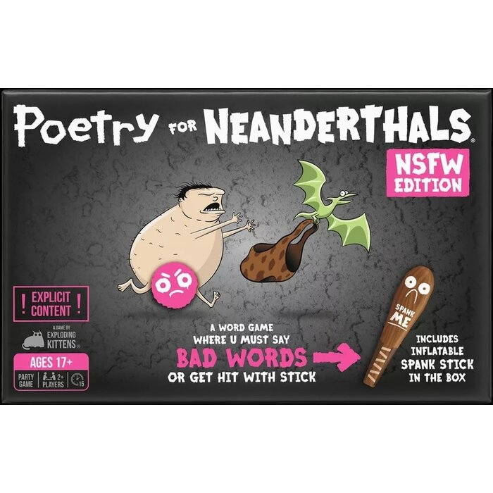 AdMagic Games Poetry for Neanderthals: NSFW Edition