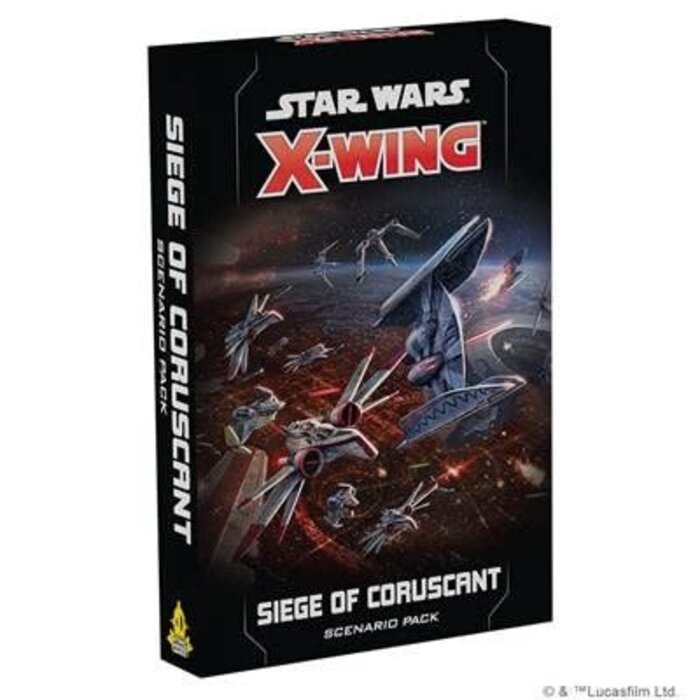 Atomic Mass Games Star Wars X-Wing 2.0: Siege of Coruscant Scenario Pack