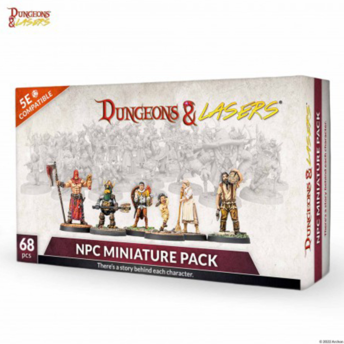 Archon Studio Dungeons & Lasers: NPC Miniature Pack
