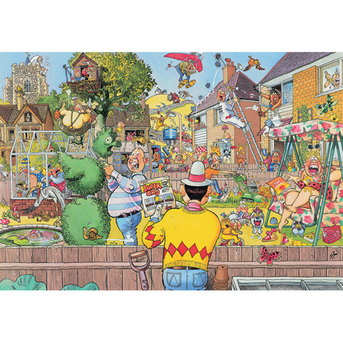 Jumbo Puzzles 1000 pcs - WASGIJ Retro Original: #6, Blooming Marvellous!