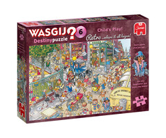 Jumbo Puzzles 1000 pcs - WASGIJ Retro Destiny: #6, Child’s Play!