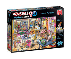 Jumbo Puzzles 1000 pcs - WASGIJ Mystery: #23, Pooch Parlor!