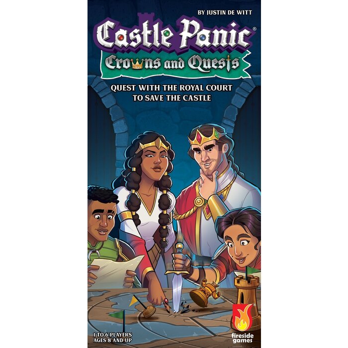 Fireside Games Castle Panic Second Edition: Crowns and Quests Expansion