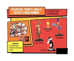 CMON Looney Tunes Mayhem: 4-Figure Pack