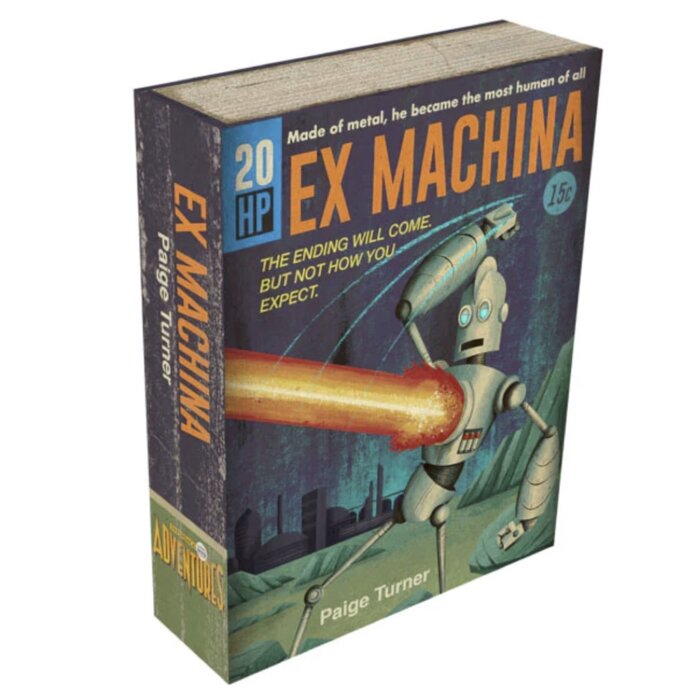 Fowers Games Paperback Adventures Ex Machina Character Box