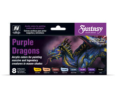 Vallejo Vallejo: Fantasy Colour Series - Purple Dragons