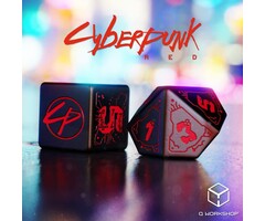 Q-Workshop Cyberpunk Red Dice Set -