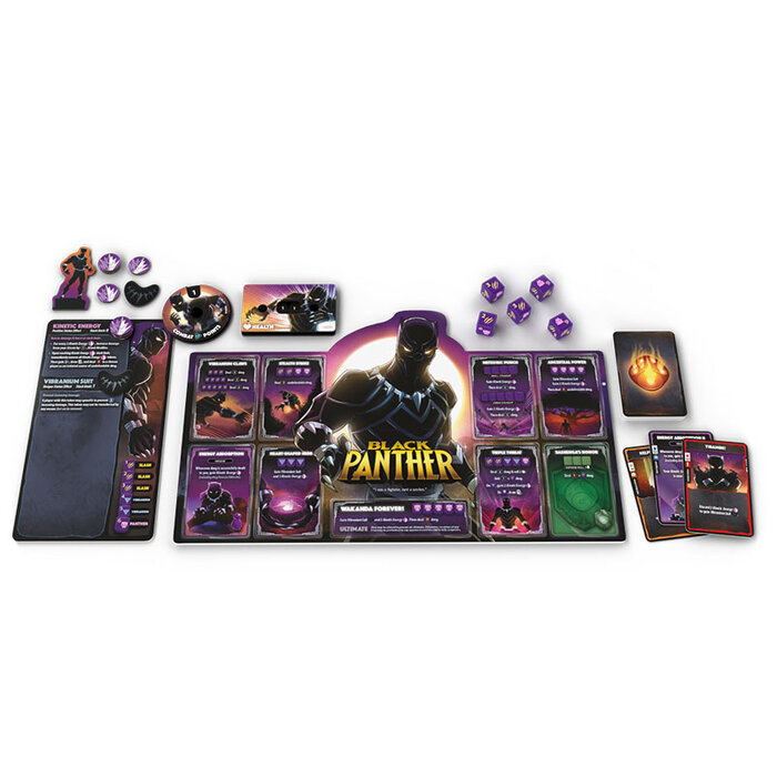 The OP Marvel Dice Throne: 2 Hero Box - Black Panther & Captain Marvel