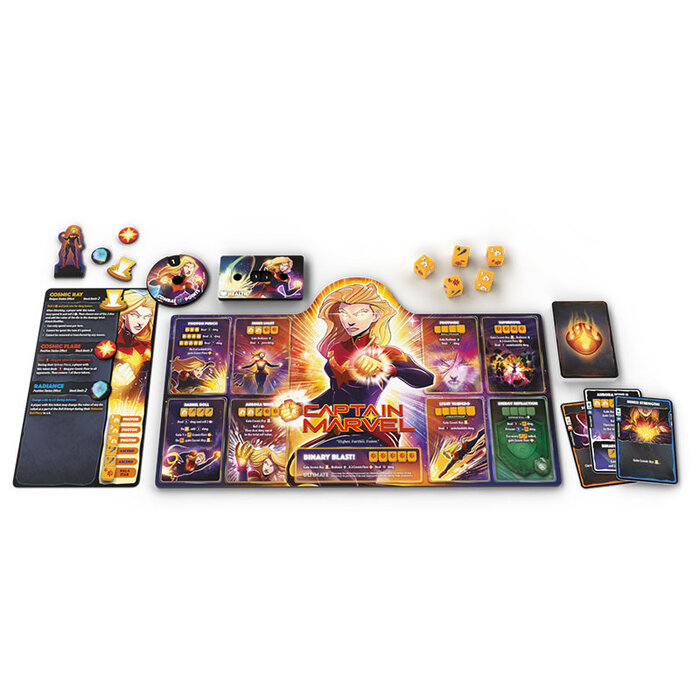 The OP Marvel Dice Throne: 2 Hero Box - Black Panther & Captain Marvel
